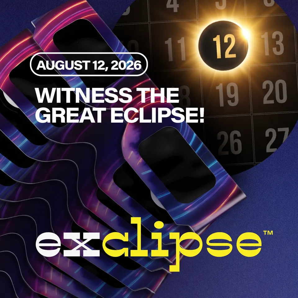 Wholesale solar eclipse glasses for the 2026 European total solar eclipse β August 12 2026